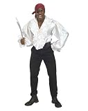 Satin Pirate Shirt Adult