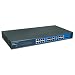 TRENDnet 24-Port Gigabit Web Smart Switch with 2 Shared Mini-GBIC Slots (Black) TEG-240WS