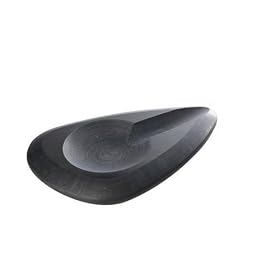 T&G Marble Art Spoon Rest in Glossy Black. 17.1x11.1x1.5cm