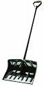 Suncast SC1350 18-Inch Snow Shovel/Pusher Combo with Wear Strip, Green