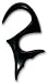 2 SHAPED BODY PIERCING EXPANDER EARRING EAR RING EARING