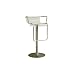 Baxton Studio Tina Acrylic Modern Adjustable Bar Stool, Clear