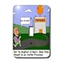 Londons Times Funny Society Cartoons - Bigots Can Really Be Dumb - Light Switch Covers - single toggle switch