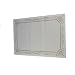 Dinex DX5350Q Paper Filigree Tray Cover with Straight Edge/Small Corner, 19" Length x 13" Width, Size Q (Case of 1000)