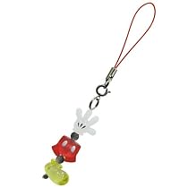 DISNEY アイコンストラップ クリア (ミッキー)