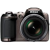 Nikon COOLPIX L120 14.1 MP Digital Camera with 21x NIKKOR Wide-Angle Optical Zoom Lens and 3-Inch LCD (Bronze)