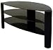 Black Glass LCD Plasma TV Stand 421088 28