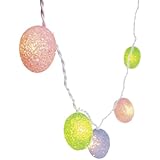 Plastic Easter Eggs Light String