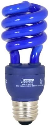Feit Electric Ecobulb Party Bulb 13-Watt Compact Twist ESL13T/B (60-Watt Replacement), Blue, Pack of 2