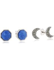 Lucky Brand Crescent Stud Earrings Set