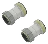 (2)Intex Hose Adpter B, Plunger Valves Not Included