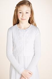 Autograph Pure Cotton Floral Lace Trim Cardigan