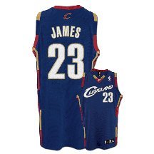 LeBron James adidas NBA Navy Authentic Cleveland Cavaliers Jersey