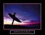 Excellence Surfing Motivational Poster Surfboard Picture Long Board Inspirational Art Print, 28x22 Art Poster Print, 28x22 Art Poster Print, 28x22