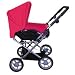 Doll Bassinet Stroller #9346 w/ FREE Carriage Bag
