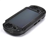 Case Star ® Black plastic (PC) crystal hard case/cover plus 1 set of LCD screen protector for Playstation PS VITA+Case Star CELLPHONE bag