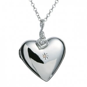 Hot Diamonds Large Heart Locket Pendant - dp132