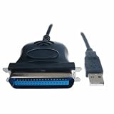Computer : Techfocus USB to Parallel 36 Pin Centronics Printer Adapter Cable