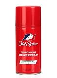 Old Spice Moisturizing Shave Cream, Sensitive, with Aloe  Lanolin, 11oz