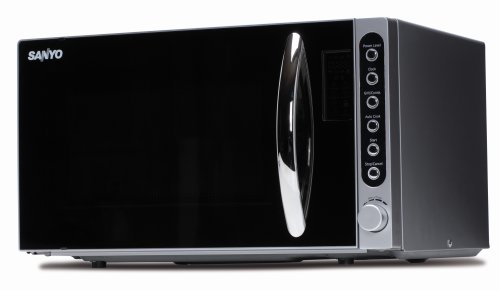 Sanyo EM-S2298V Microwave Oven, Silver