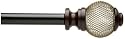 Umbra Lavish 48 to 88-Inch Drapery Rod, Antique Gold