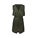 Weixinbuy Women Lapel Sleeveless Long Waistcoat Blazer Jacket Vest Cardigan