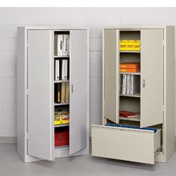 ATLANTIC METAL Storage Cabinets Light gray