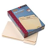 Smead 1/3-Cut 1-Ply Top Tab Recycled File Folders 100 Count (15330)