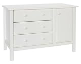 Roxanne 3 Drawer Chiffrobe in Antique White Finish By Da Vinci Baby Furniture