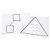 Didax Educational Resources Write-On/Wipe-Off Fact Family Triangle Mats: Addition Math Resource