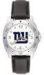 New York Giants Mens Pro Leather Watch