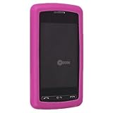 LG Vu Rubber Silicone Case Skin Cover Pink