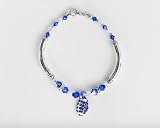 Swarovski Crystal Football Bracelet