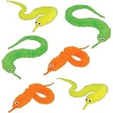 Magic Wiggly Worm (Sold individually, color will vary)