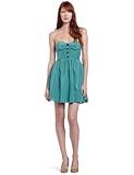 Corey Lynn Calter Womens Elle Strapless Bustier Dress, Robins Egg, 8