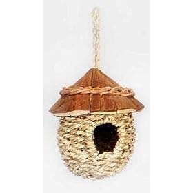 Prevue Pet Products Wood Roof Bird House by Prevue