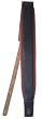 Godin Black/Rust Padded Leather & Suede Guitar Strap Godin Black/Rust Padded Leather & Suede Guitar Strap