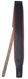 Godin Black/Rust Padded Leather & Suede Guitar Strap