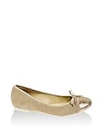 BUT-S Bailarinas (Beige / Oro)
