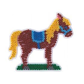 Midi Hama Beads 1 Pegboard - Zebra (Or Horse)