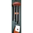 Arias Elite Black 6 Tubes 18 in. Windchimes