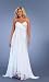White Chiffon Prom Dress