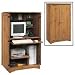 Kitchen & Housewares : Sauder Computer Armoire - Sugar Creek Collection (Spiced Pine) (32.5