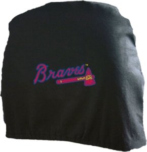 Atlanta Braves Headrest Covers