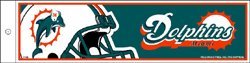 Miami Dolphins Bumper Sticker
