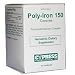 Cypress Poly-iron 150 Mg Capsules, Iron Supplements – 100 ea