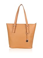 Carla Belotti Bolso asa al hombro Handbag Light Brown Carol (Marrón Claro)