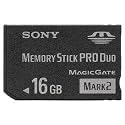 Sony 16 GB Memory Stick PRO Duo Flash Memory Card MSMT16G