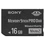 Sony 16 GB Memory Stick PRO Duo Flash Memory Card MSMT16G