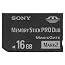 Sony 16GB Memory Stick PRO Duo Card